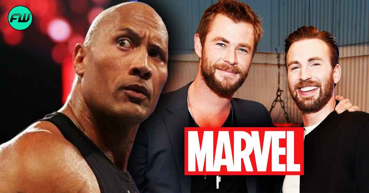 “I smell a lot of Marvel bit*hes up in here”: Dwayne Johnson Declared War Against Marvel by Insulting Avengers Stars Chris Evans and Chris Hemsworth