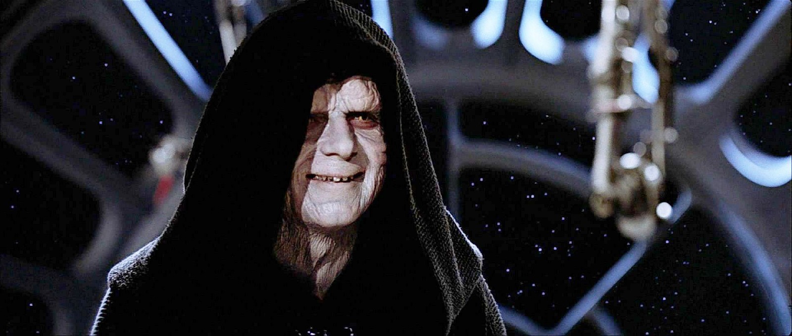 Clive Revill as Emperor Palpatine in The Empire Strikes Back 