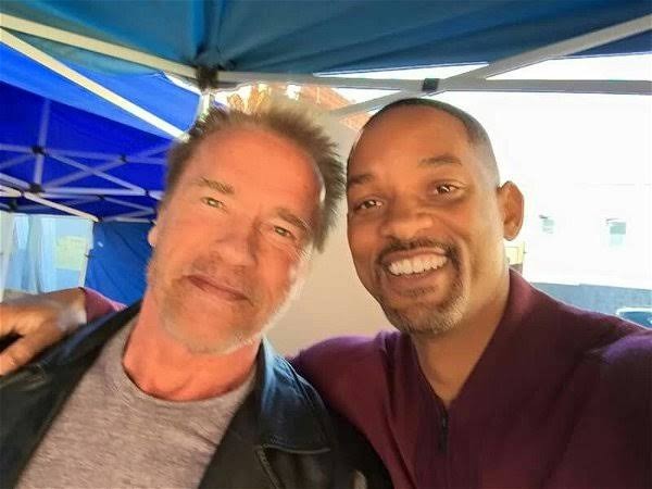 Will Smith and Arnold Schwarzenegger