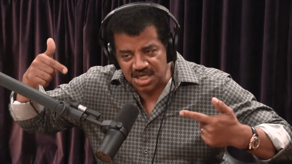 Neil deGrasse Tyson: Star Trek Is Better Than Star Wars Because Unlike the Millennium Falcon, The Enterprise Is 'Real' 1 Neil deGrasse on The Joe Rogan Experience