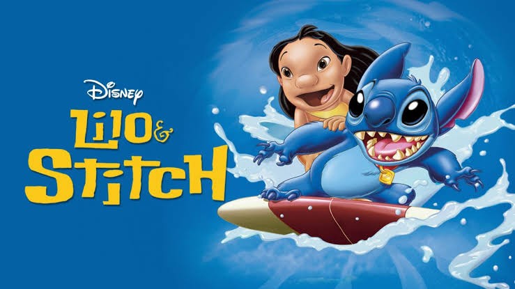 A poster of Lilo & Stitch