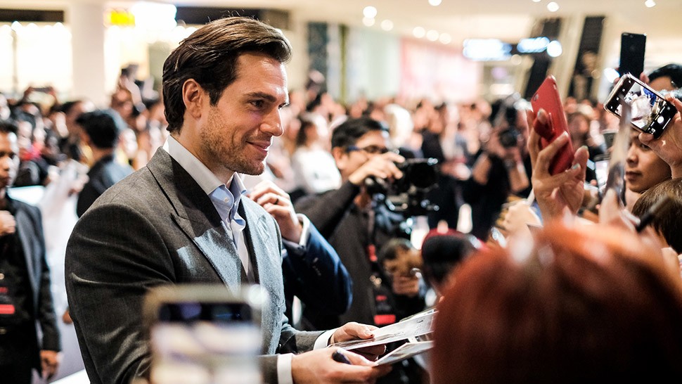 Henry Cavill in Manila for The Witcher fan event