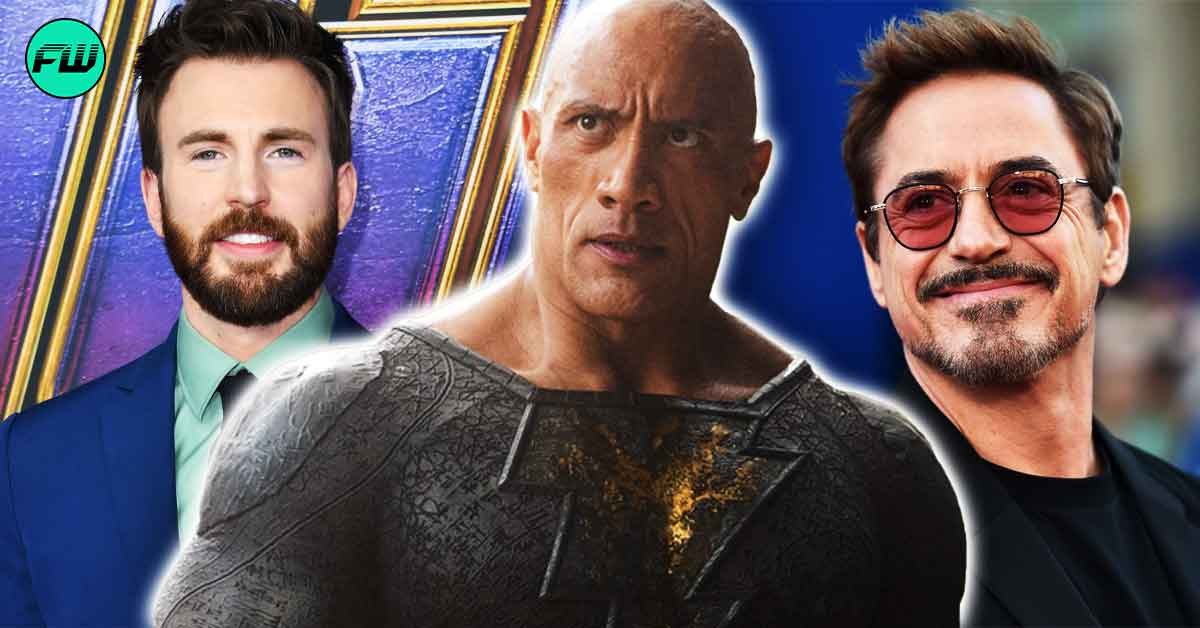 "They are all pu**ies, the Avengers": Dwayne Johnson Did Not Show Any Mercy to Marvel Stars Robert Downey Jr. and Chris Evans While Promoting DC's Black Adam