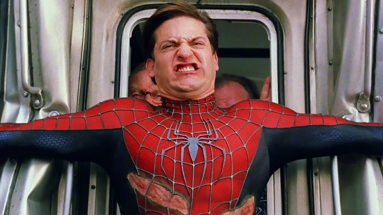 Tobey Maguire in Spider-Man 2 