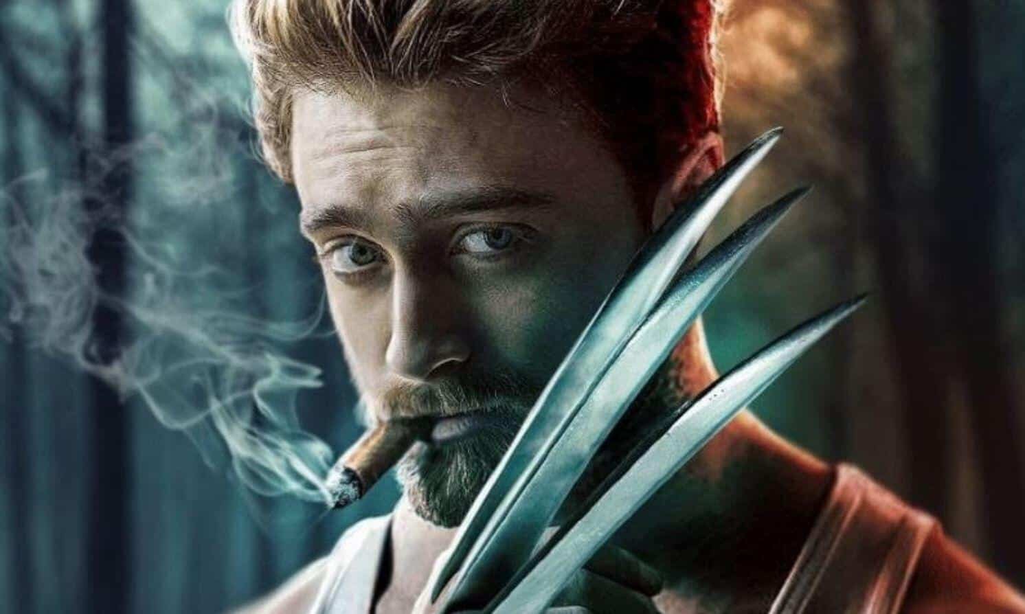 Fanart featuring Daniel Radcliffe as Wolverine