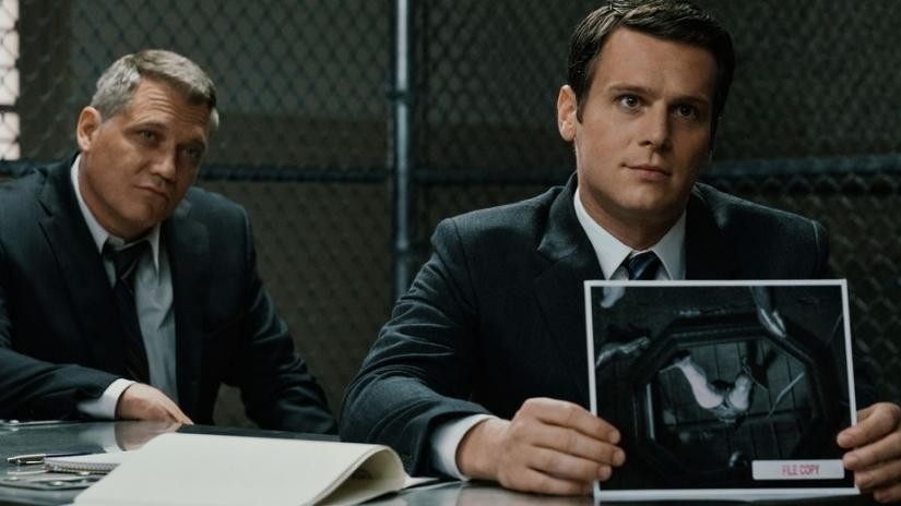 Bill and Holden in Mindhunter 
