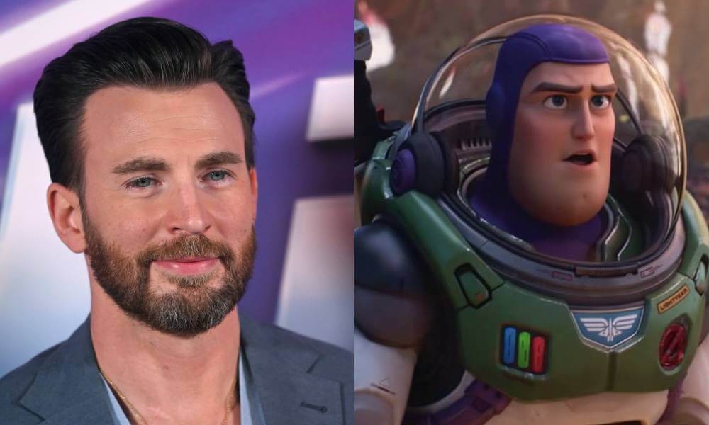 Chis Evans voiced Buzz in Lightyear