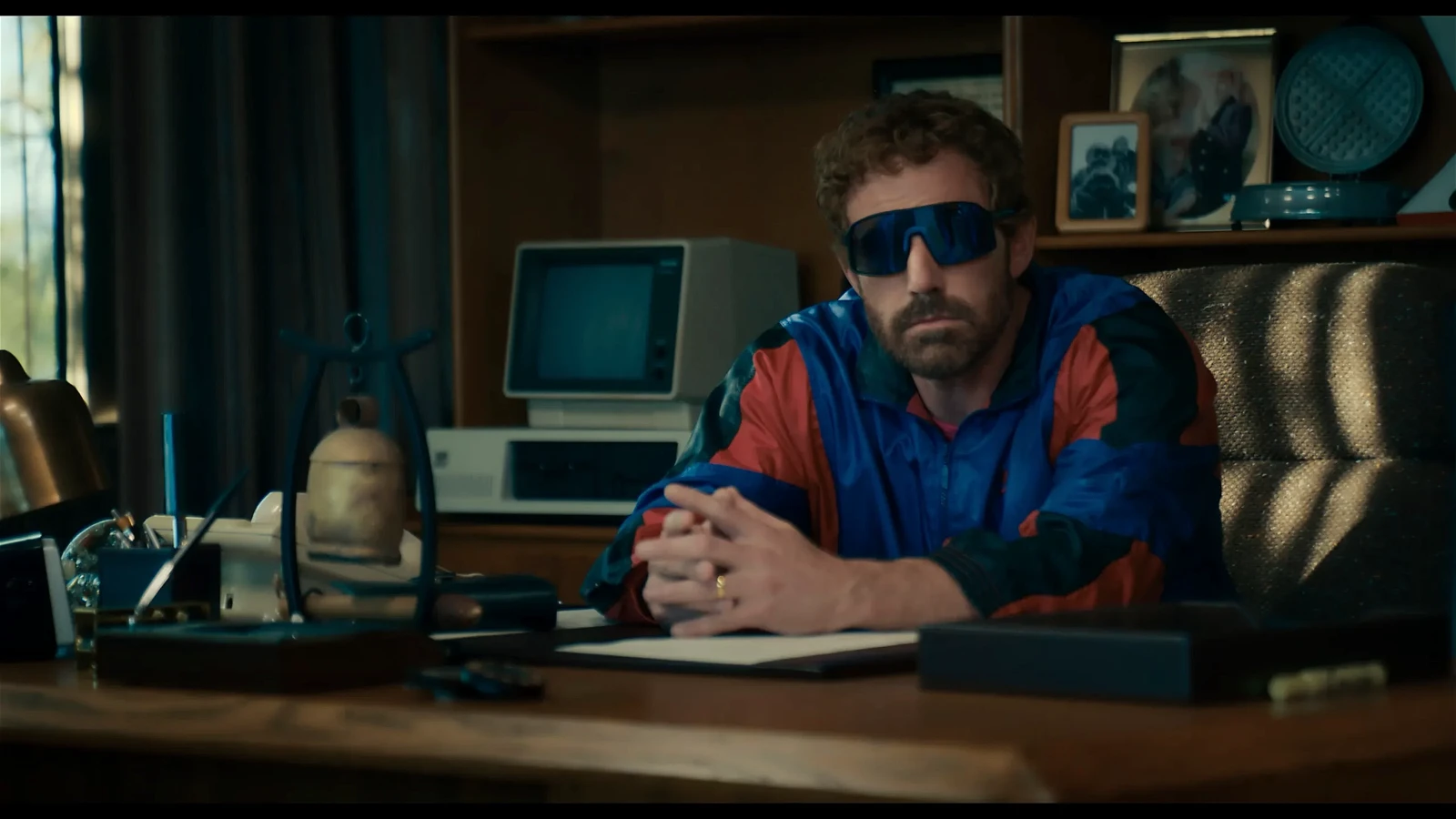 Ben Affleck as Phil Knight in a still from the trailer of Air 