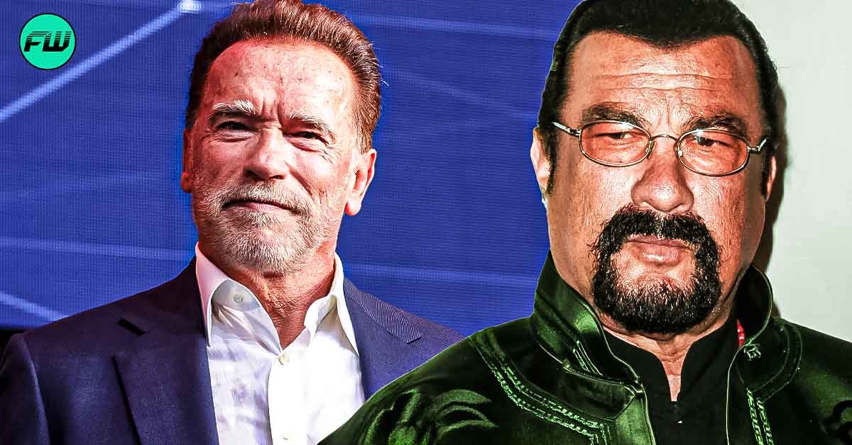 “I wish Arnold was here so I could kick his a**”: Under Siege Star Steven Seagal Wanted To Beat the Sh*t Out of Arnold Schwarzenegger After He Humiliated Seagal in SNL Skit
