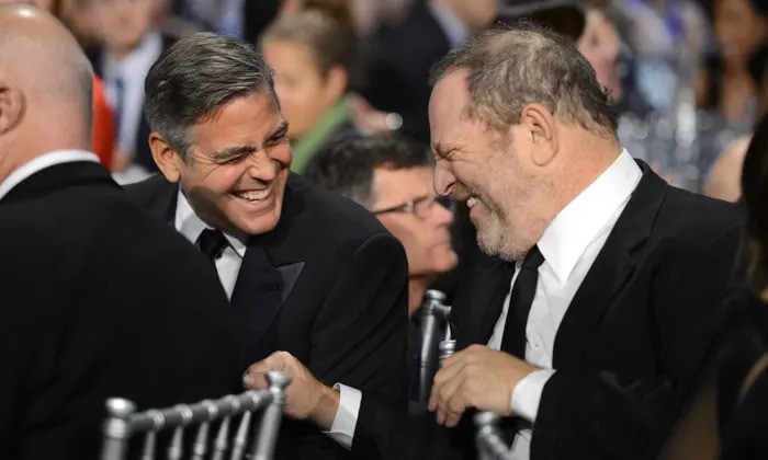 George Clooney speaks out against Harvey Weinstein