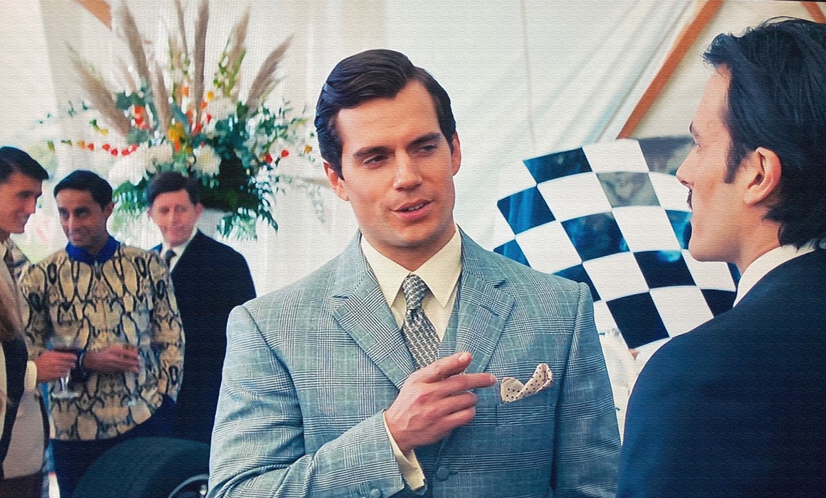 Henry Cavill in The Man from UNCLE