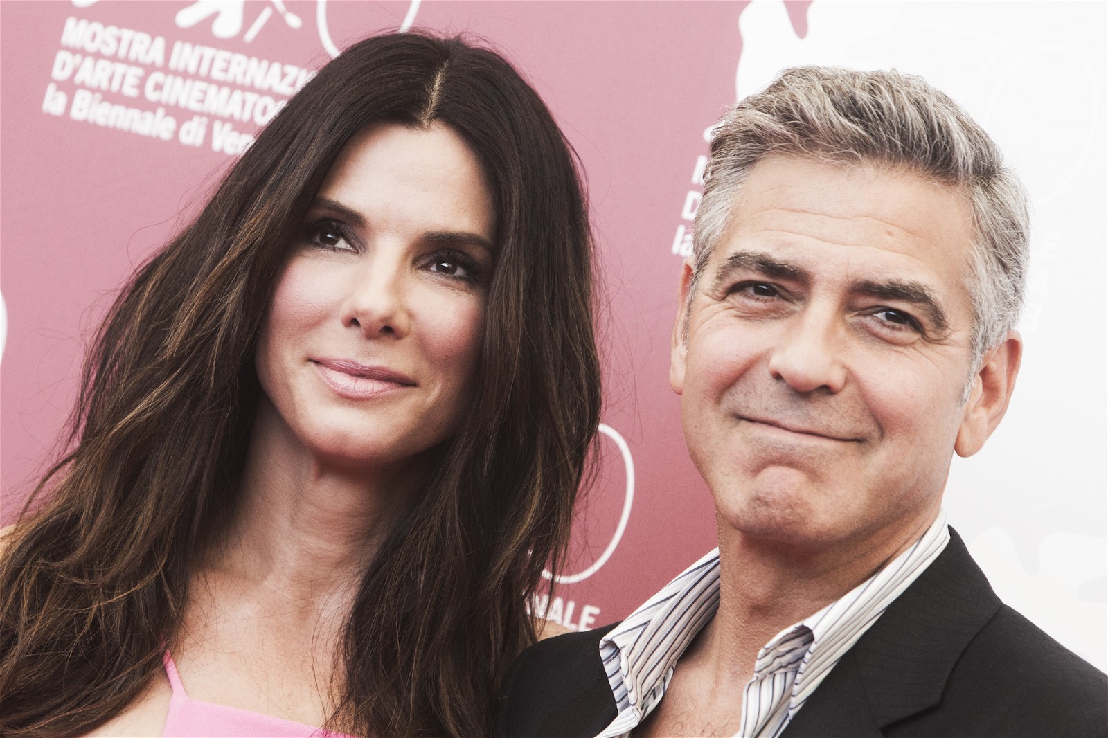 George Clooney with Sandra Bullock