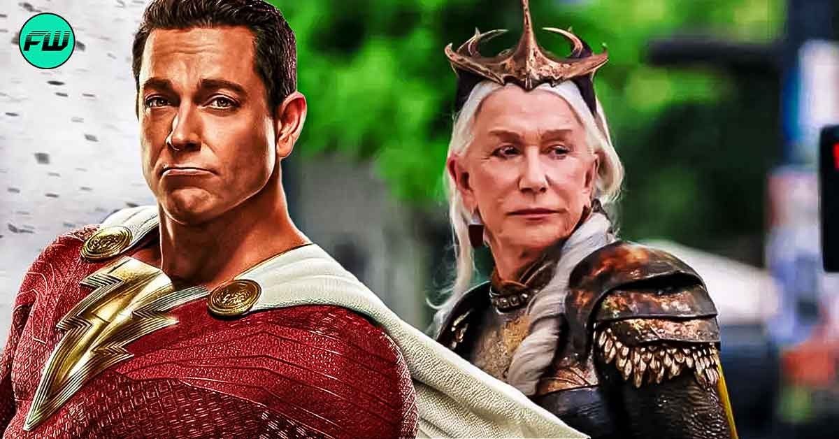 77 Year Old Helen Mirren Was so Desperate To Be Acknowledged as a Badass She Refused To Say She Broke Her Finger During Shazam 2: "Wanted to be a real stunty person"