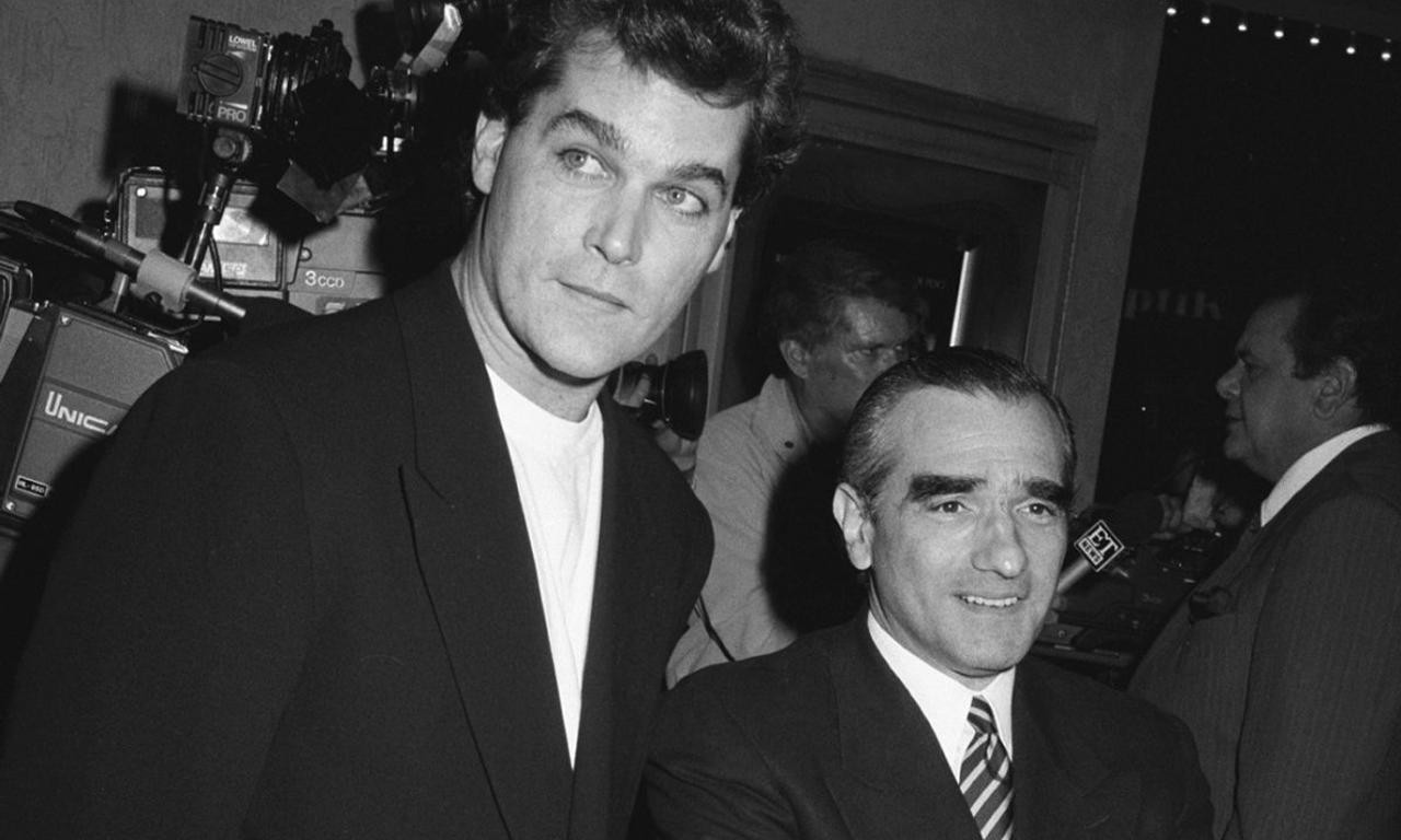 Ray Liotta and Martin Scorsese 