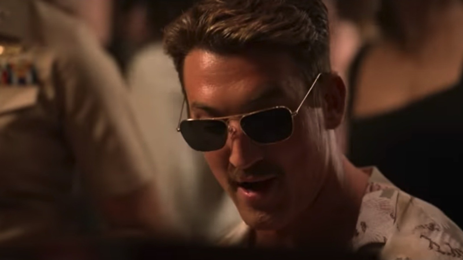 Miles Teller as Rooster in Top Gun: Maverick