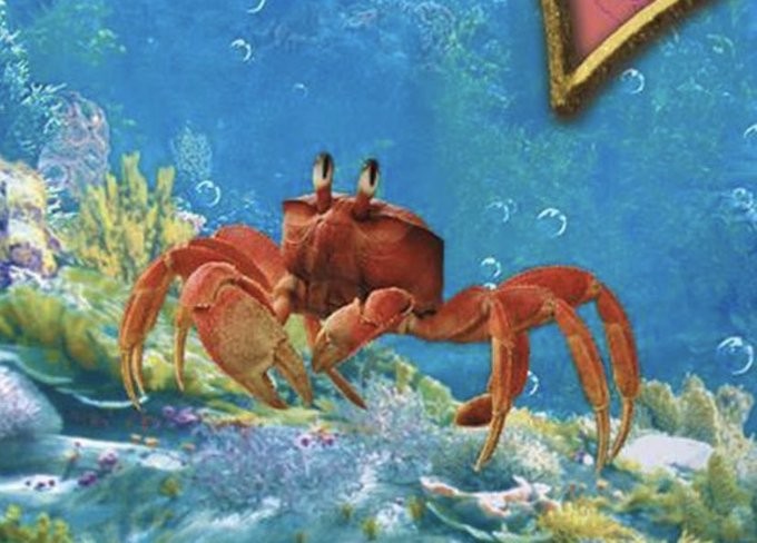 Sebastian the Crab's first look 