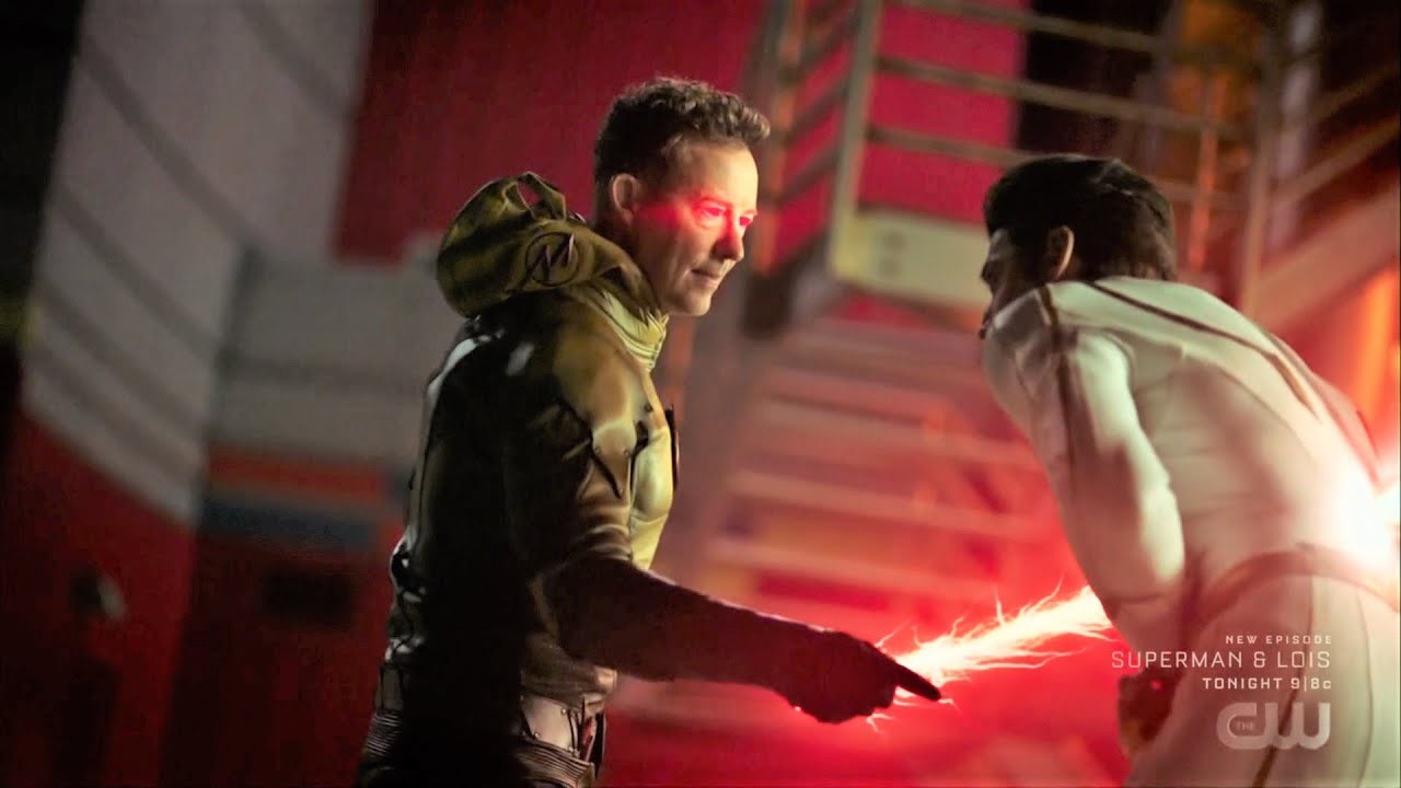Reverse Flash Kills Godspeed. Pic credit: The CW