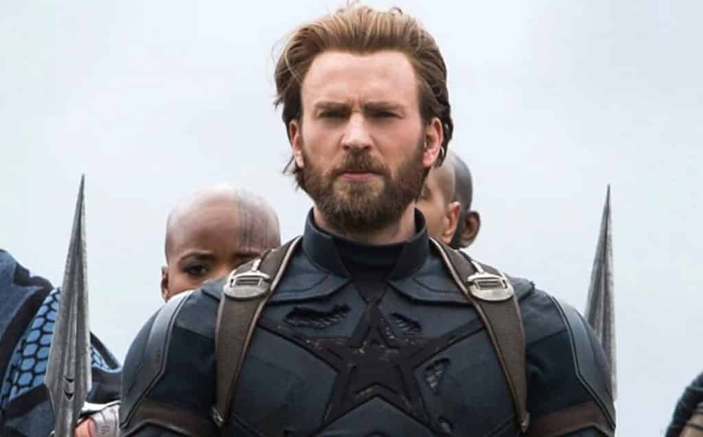 Chris Evans as Captain America 