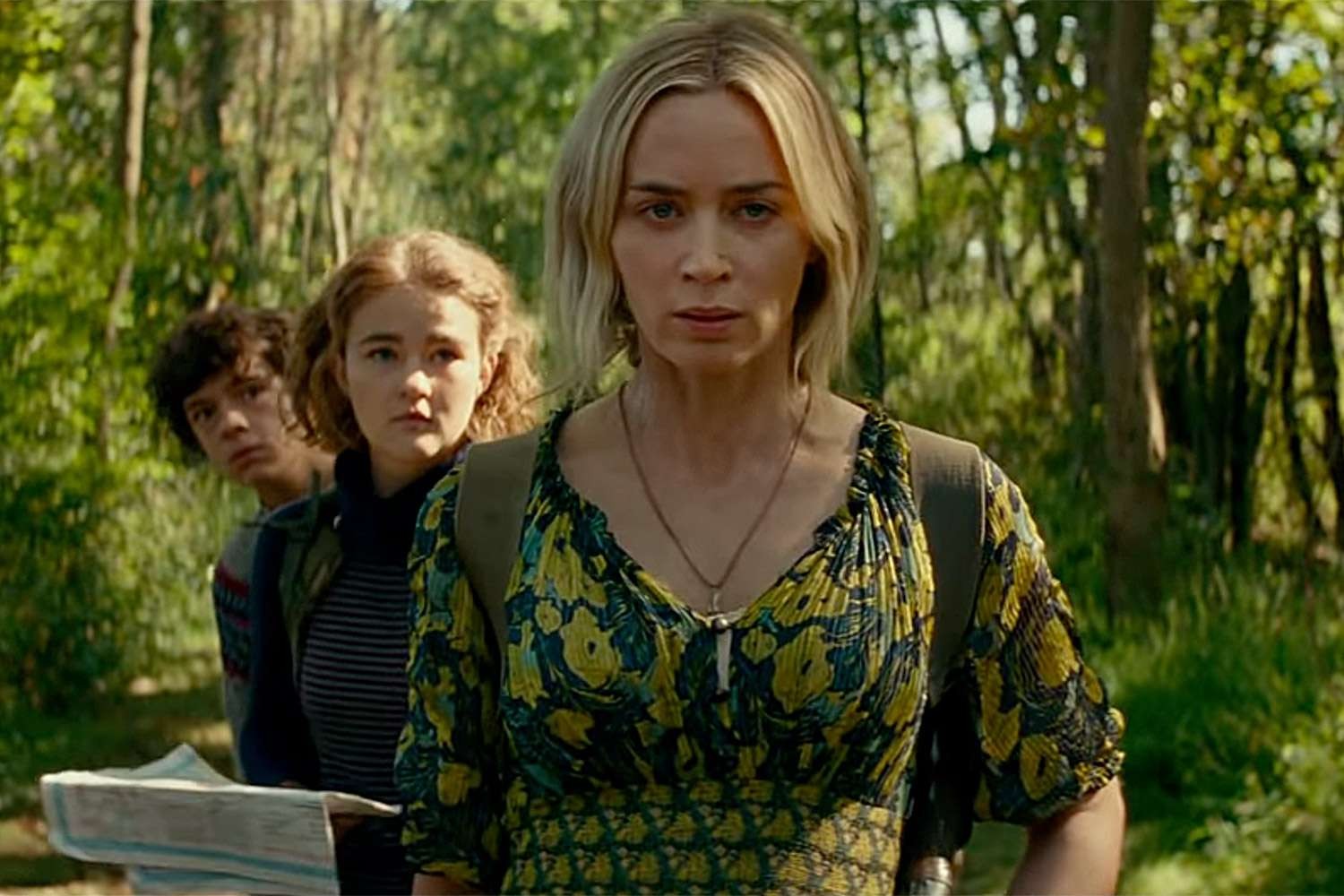 Emily Blunt in a still from A Quite Place II