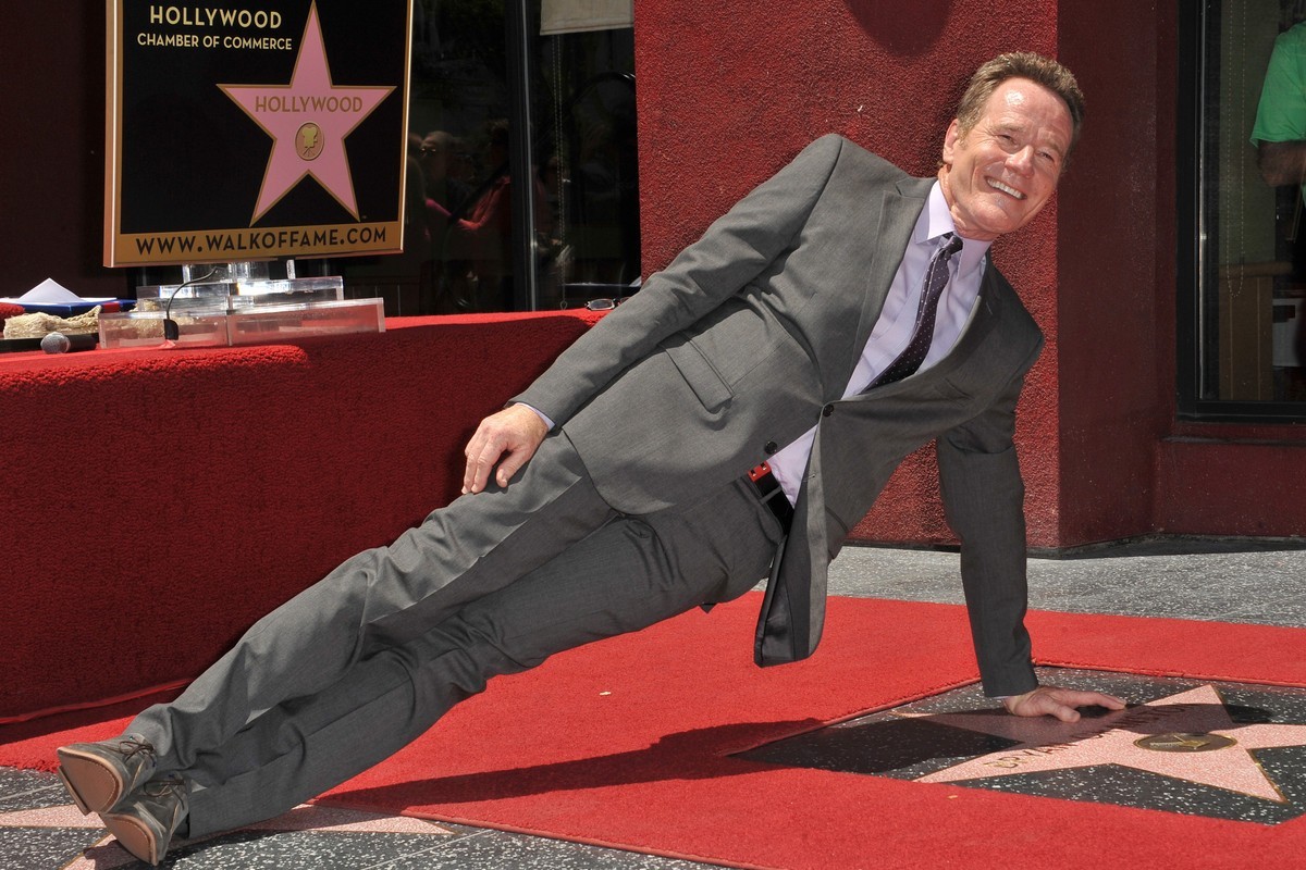 Bryan Cranston at the Hollywood Walk of Fame 