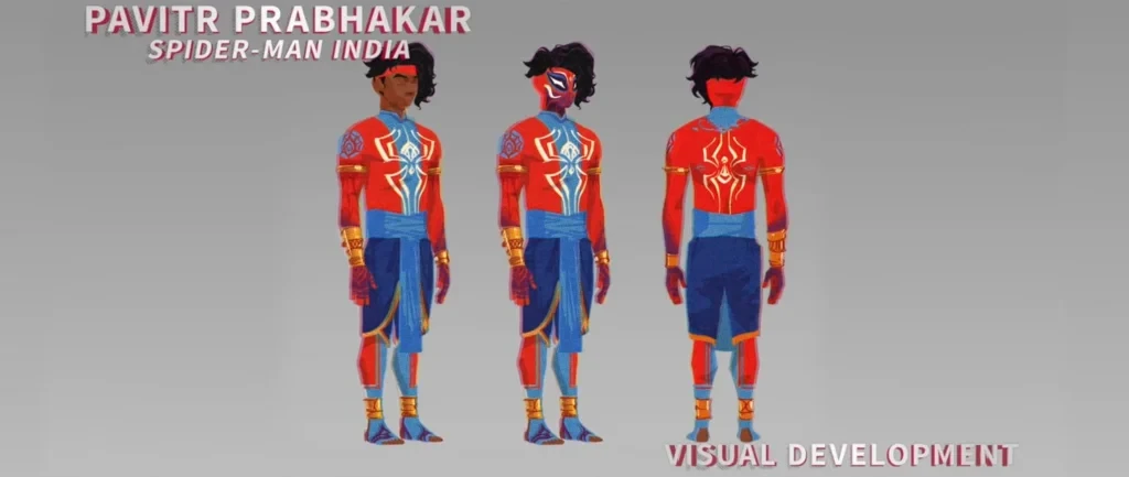 Spider-Man India in Spider-Man- Across The Spiderverse
