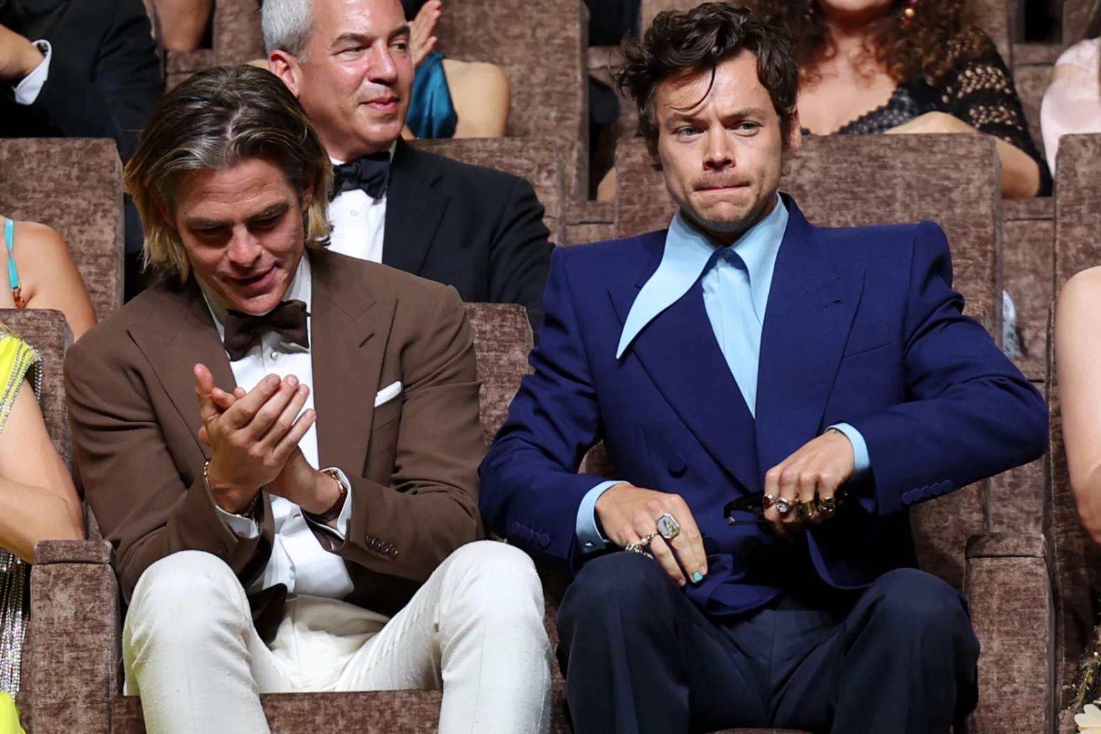 Chris Pine and Harry Styles 