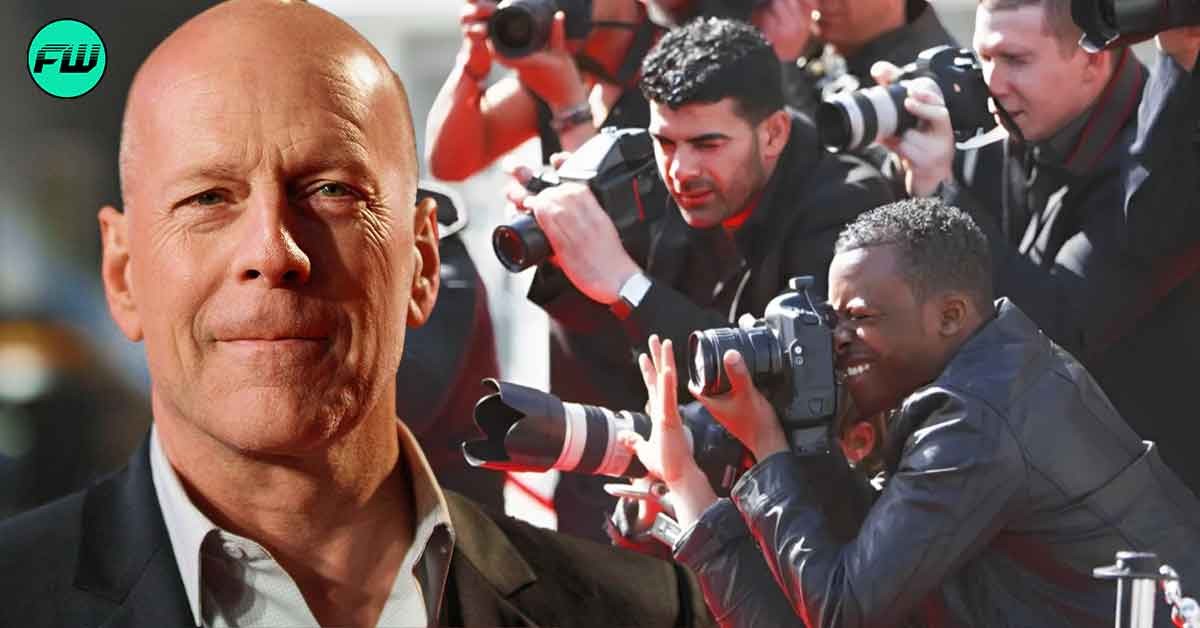 Diehard Star Bruce Willis Being Inhumanly Hounded by Paparazzi in Santa Monica Proves Media Won't Even Leave Mentally Fragile Celebs Behind if it Means a Few Clicks