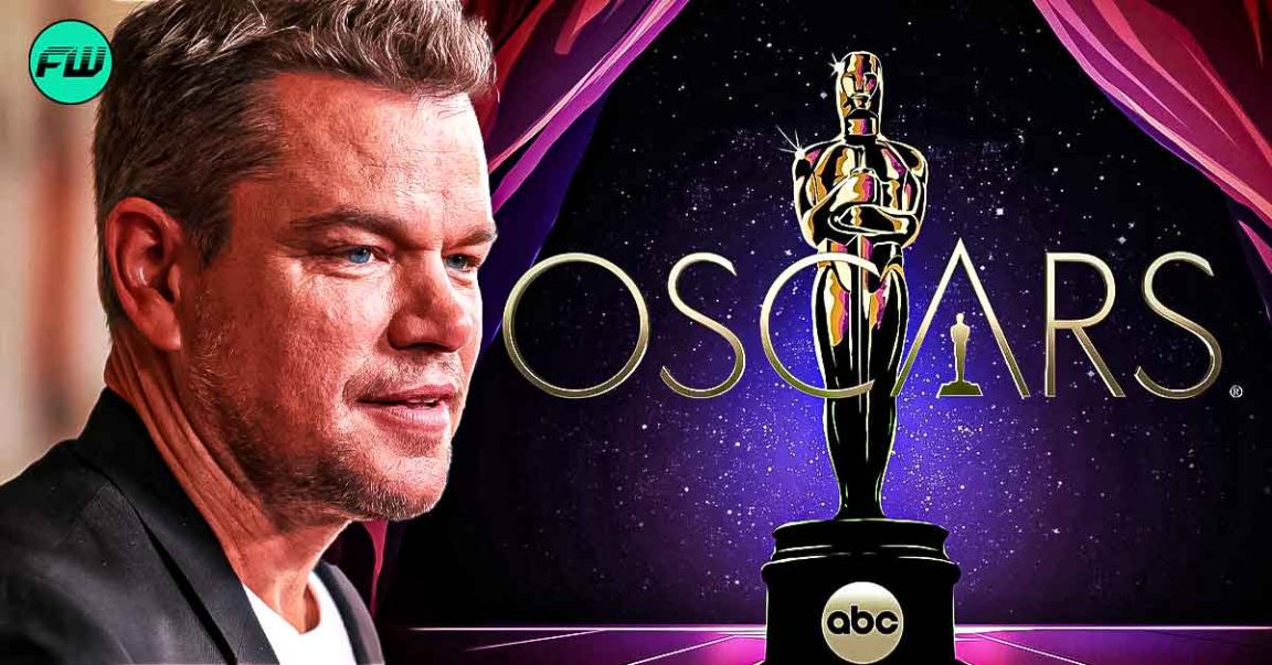 "I hope he never gets nominated again" Matt Damon Blamed for