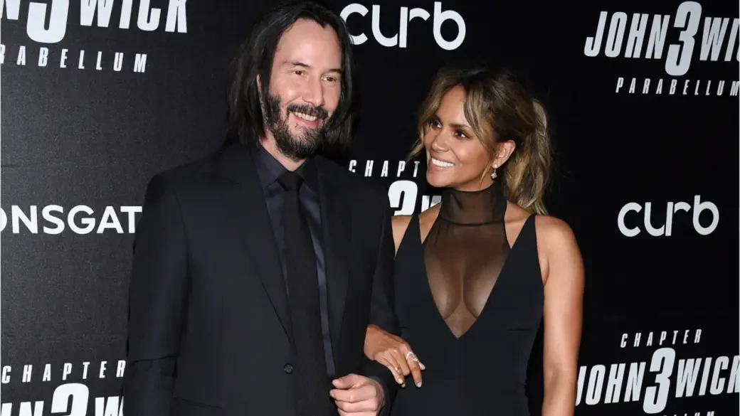 Keanu Reeves and Halle Berry