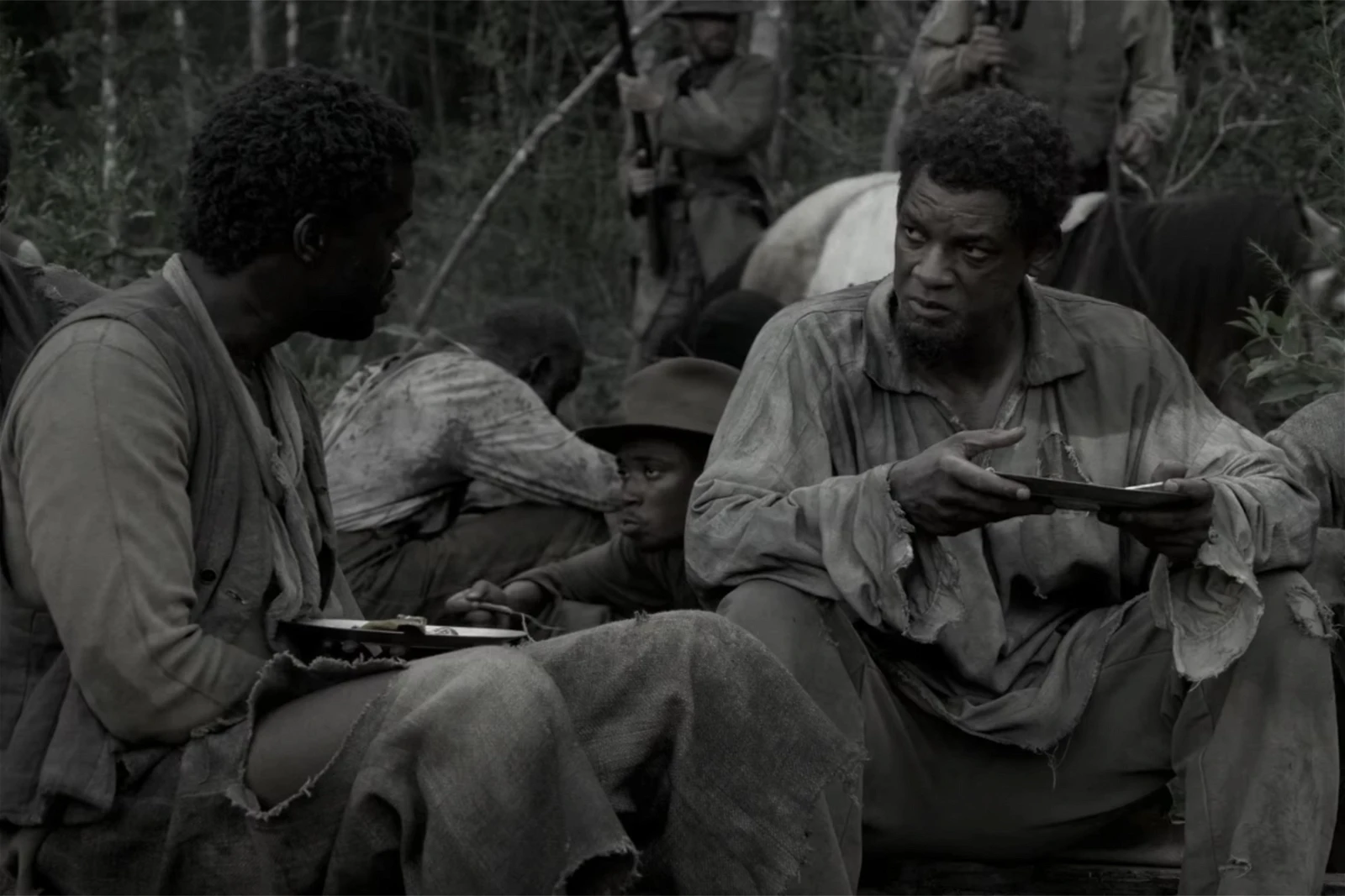 Will Smith in a still from Emancipation 