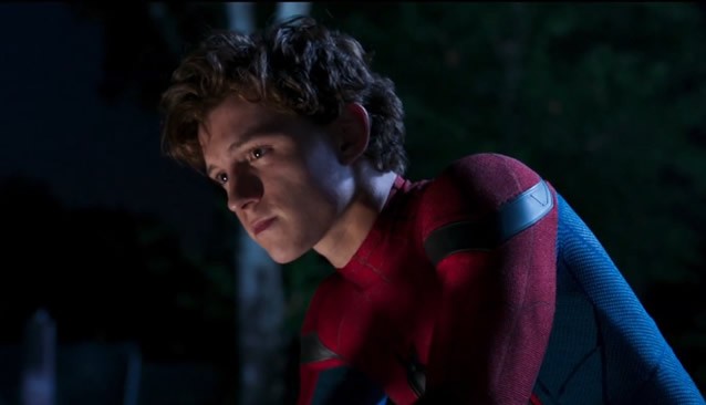 Tom Holland in Spider-Man- Homecoming
