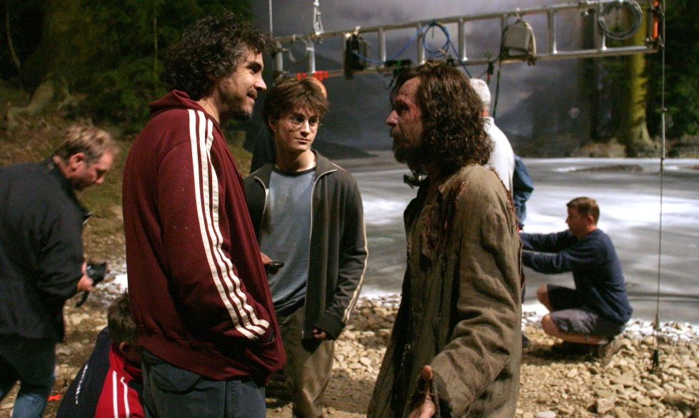 Gary Oldman, Alfonso Cuarón, and Daniel Radcliffe