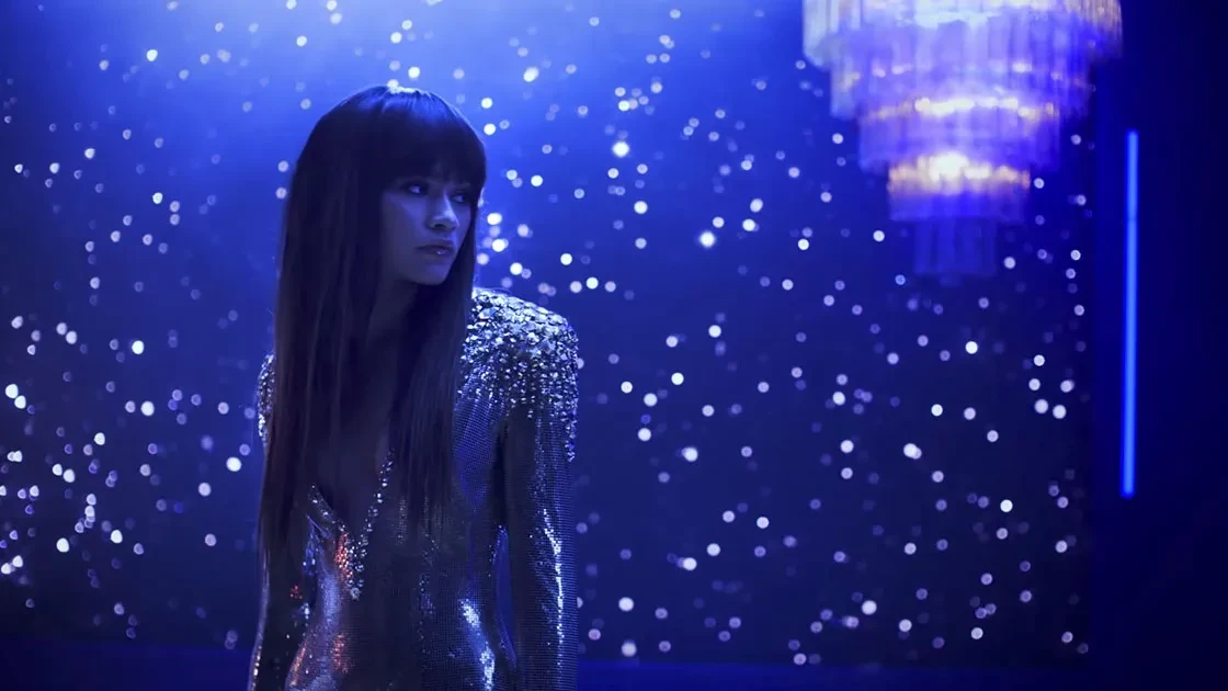 Zendaya in the Versace on the Floor music video