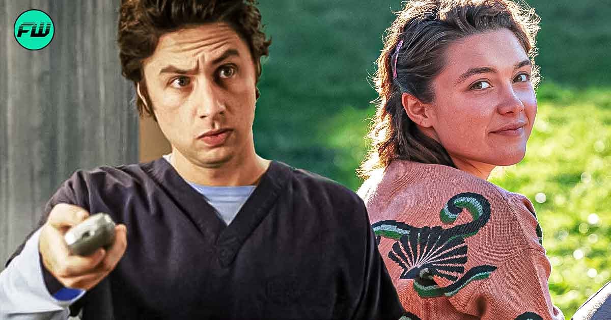 Zach Braff Locked Ex-Girlfriend Florence Pugh Out of His Room So That She Doesn't See the Script of His New Film 'A Good Person': "I really wasn't allowed to read anything"
