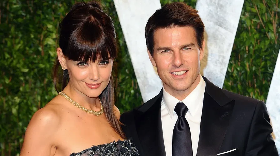Katie Holmes with Tom Cruise