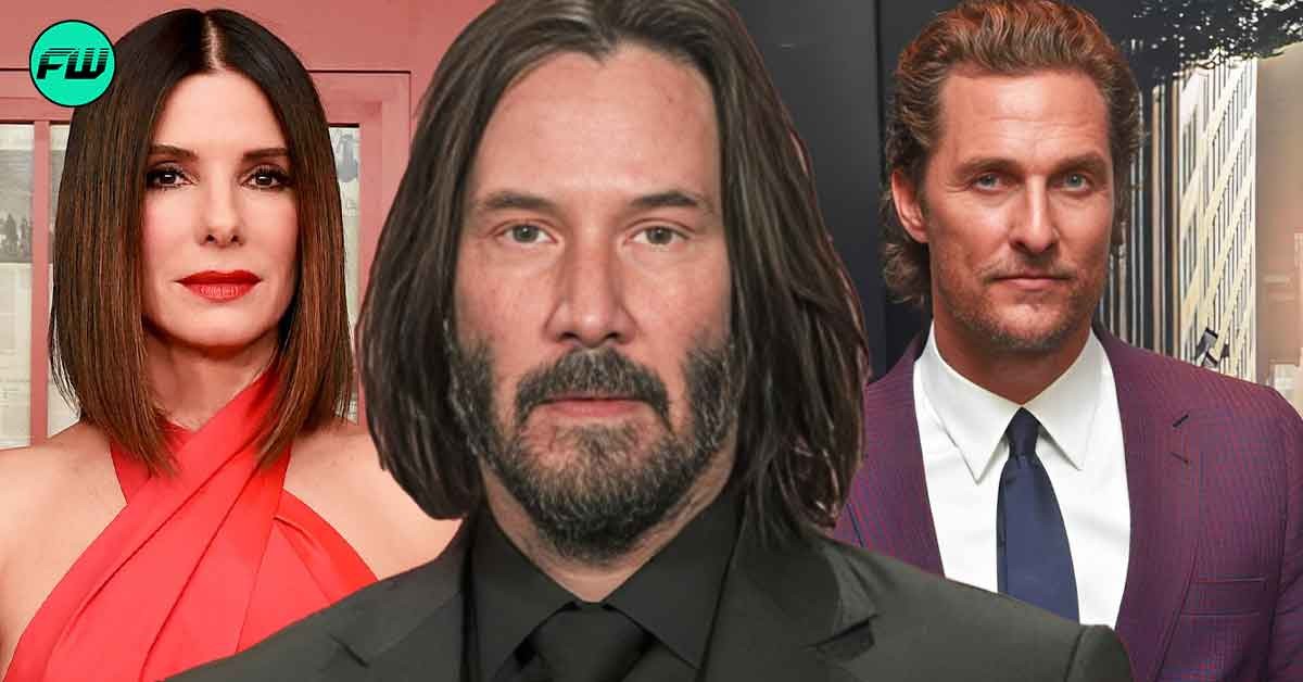 “She didn’t know I had a crush on her”: John Wick Star Keanu Reeves Never Confessed His Love to $250M Rich Sandra Bullock, Let Her Slip Away to Matthew McConaughey Instead
