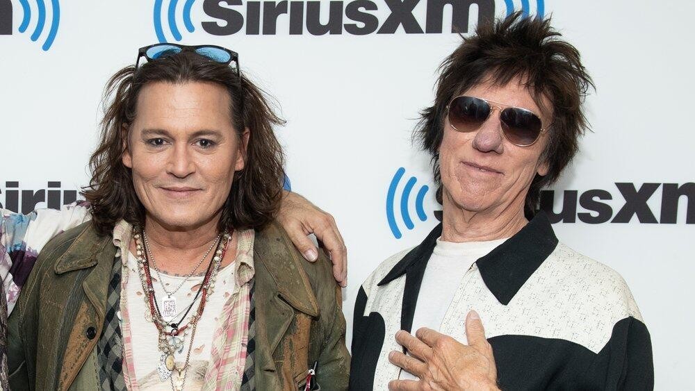 Johnny Depp with Jeff Beck
