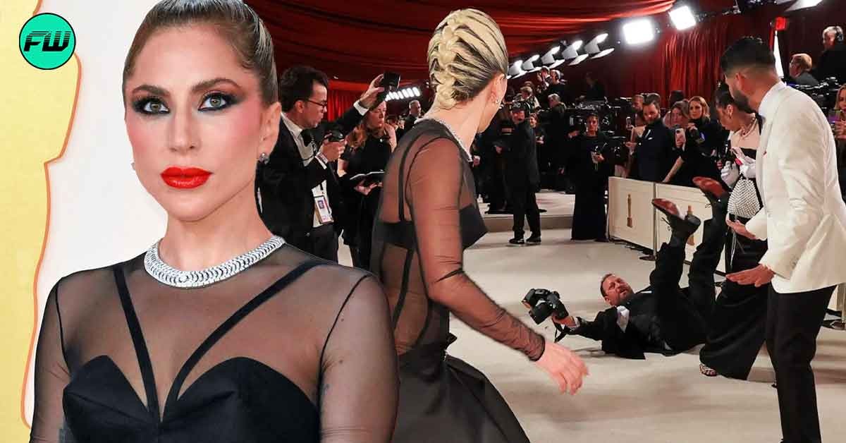 Lady Gaga Wins Hearts by Helping Photographer Who Fell Down During Oscars 2023 Ceremony