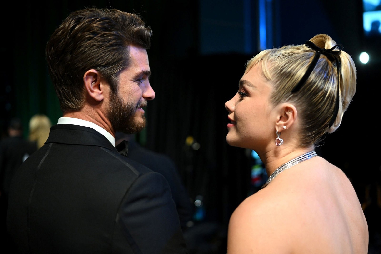 Andrew Garfield and Florence Pugh 