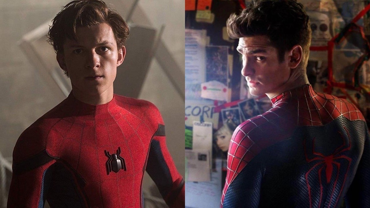 Tom Holland and Andrew Garfield