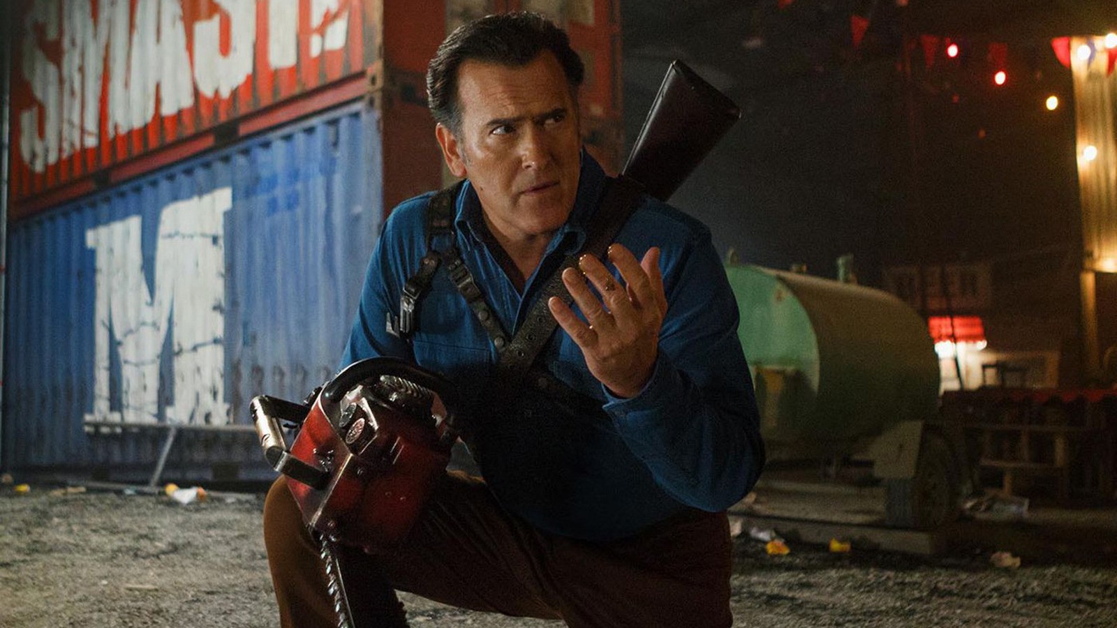 Bruce Campbell as Ash in Evil Dead Rise