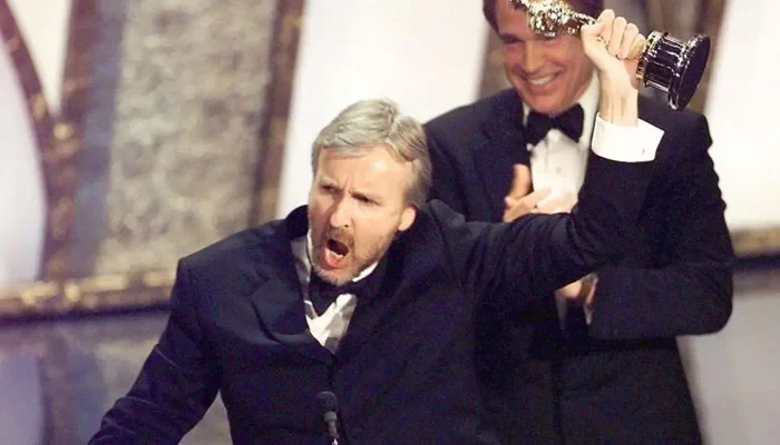James Cameron won the Best Picture Oscar for Titanic