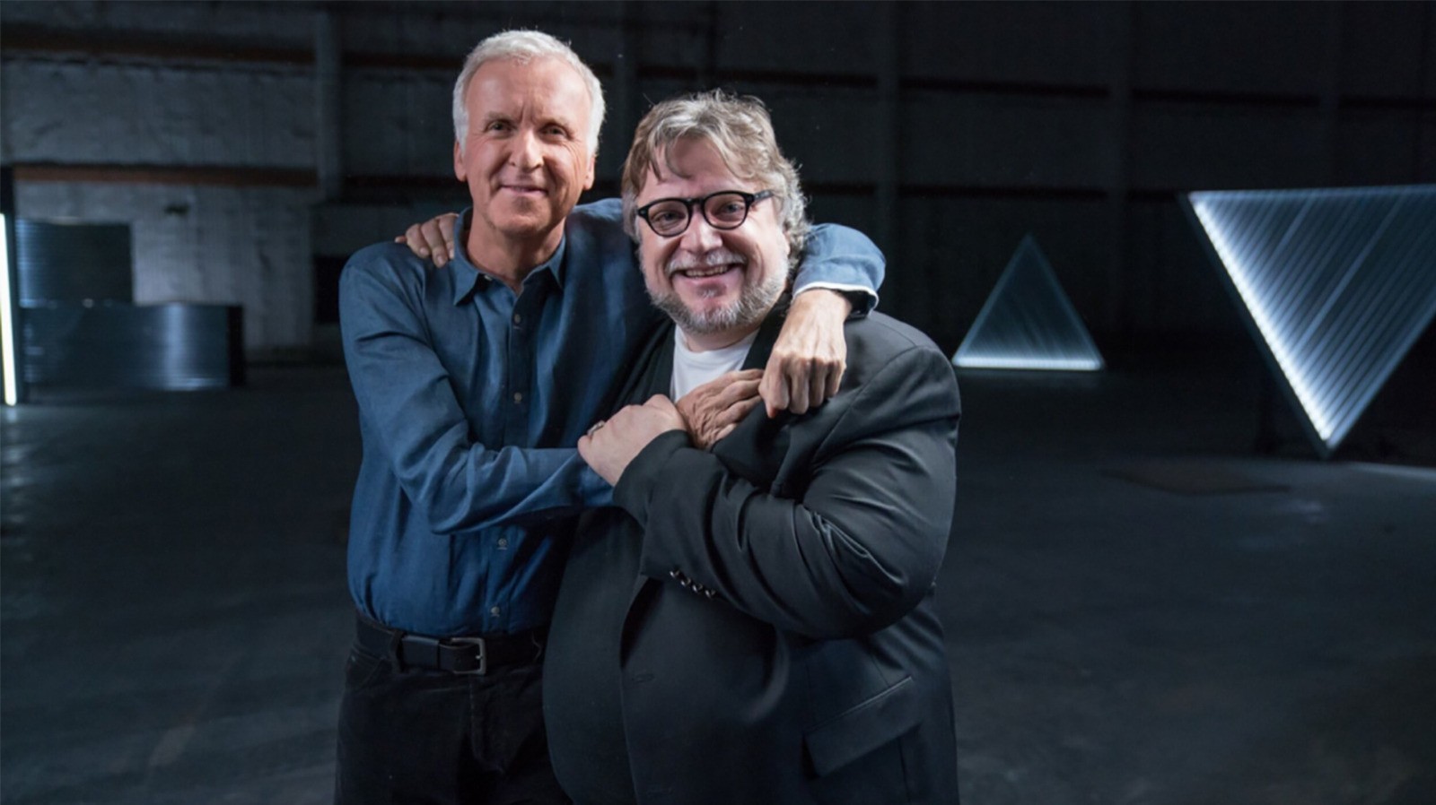 James Cameron and Guillermo Del Toro