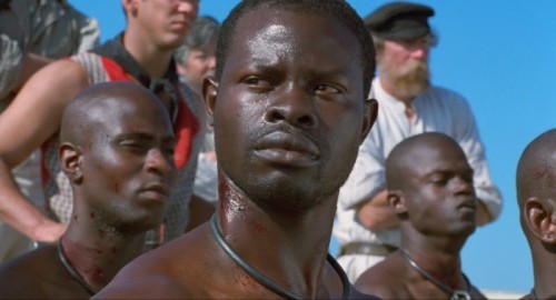 Djimon Hounsou in Amistad