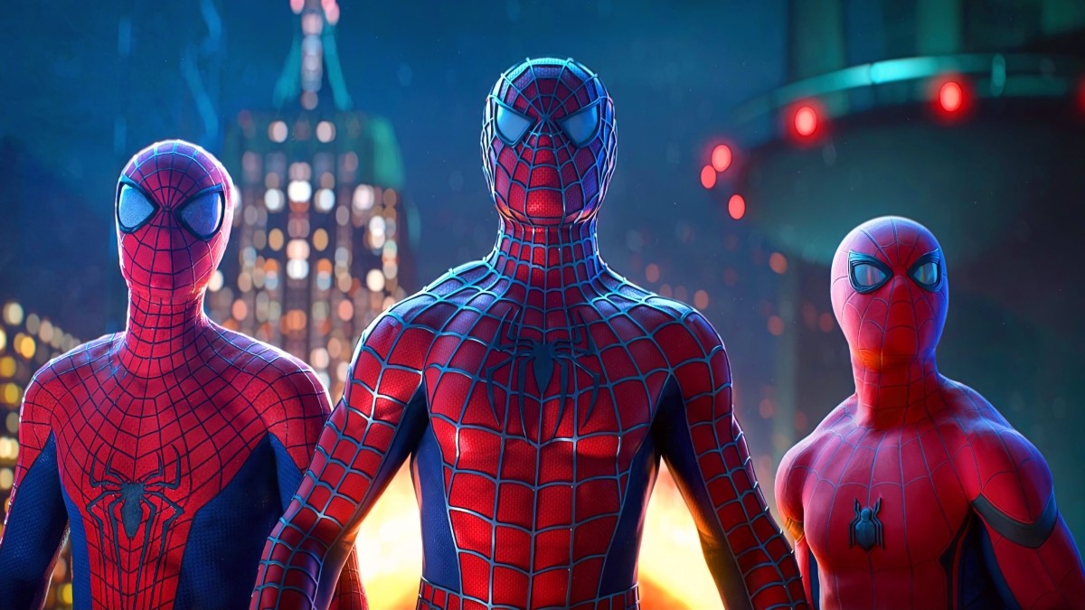 Three generations of Spider-Man through the years