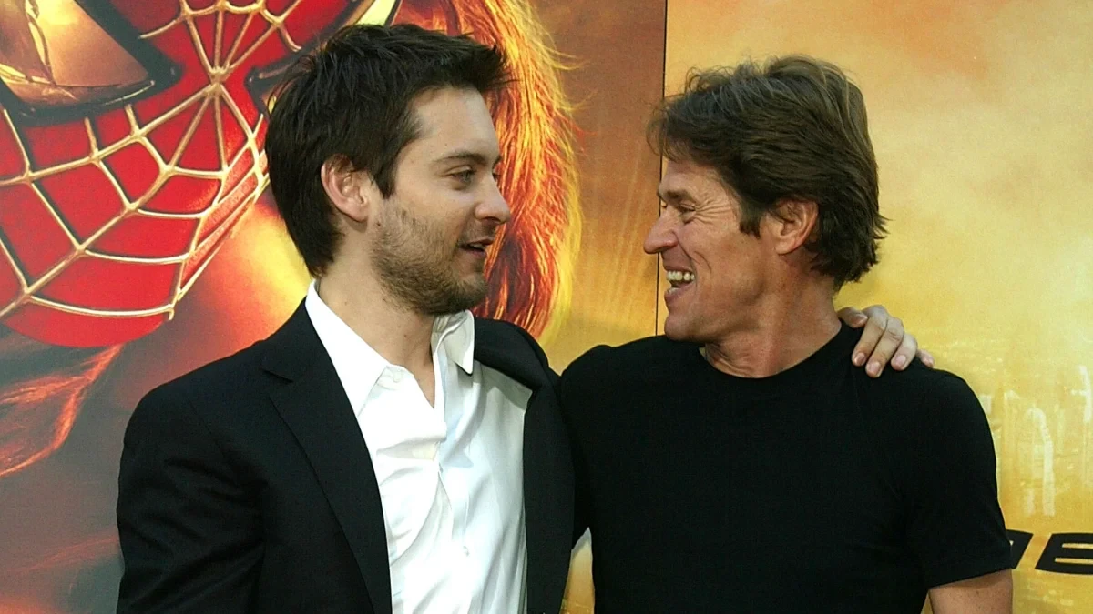 Tobey Maguire and Willem Dafoe