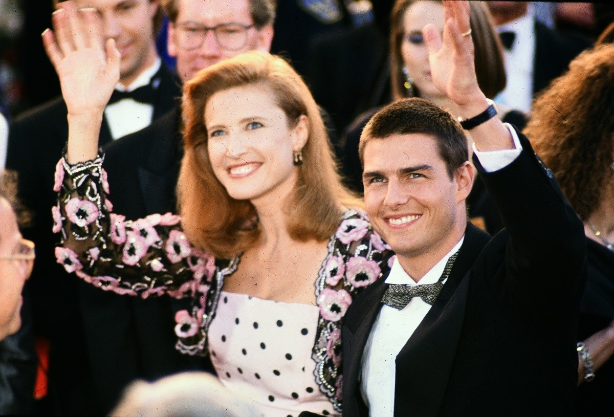 Tom Cruise and Mimi Rogers 