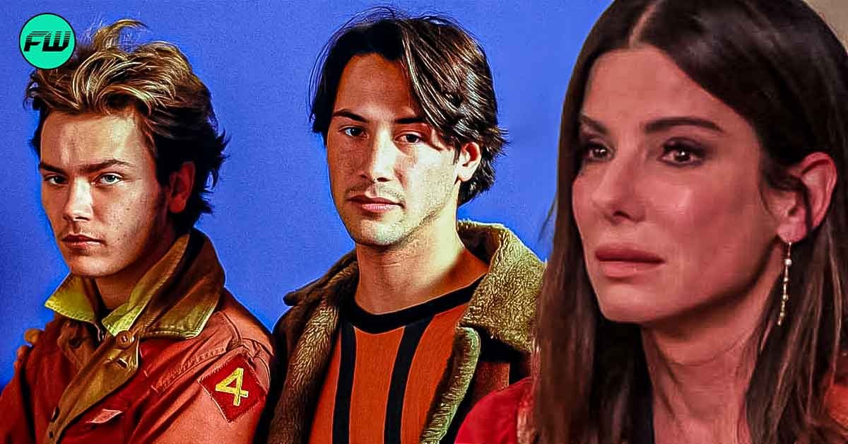 “He couldn’t hide that”: Sandra Bullock Was Left in Tears Watching John Wick Star Keanu Reeves Mourn Best Friend River Phoenix’s Tragic Death