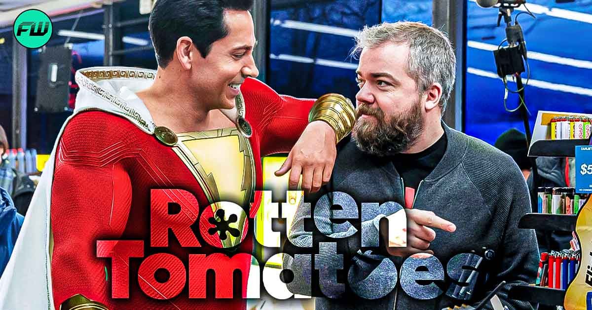 Shazam 2 Director David F. Sandberg Subtly Trolls Rotten Tomatoes: "Just got my lowest critic score and my highest audience score"