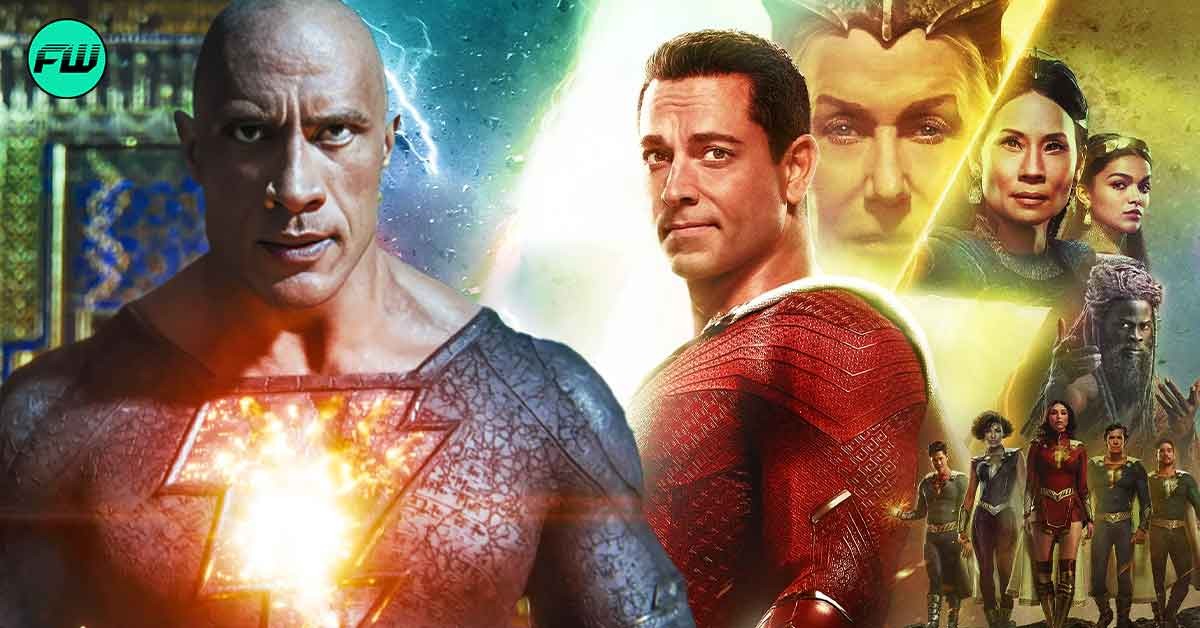"The Rock and his ego ruining another franchise": Dwayne Johnson Sacrificing Zachari Levi's Shazam for Benifit of Black Adam Report Makes DCU Fans Furious